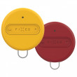 Lokalizator FIXED Sense Smart Tracker - Duo Pack żółty/czerwony