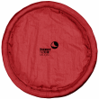 Kieszonkowe frisbee Ticket to the moon Ultimate Moon Disc - Foldable frisbee czerwony Burgundy
