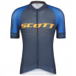 Męska koszulka kolarska Scott M's RC Pro SS niebieski/pomarańczowy midnight blue/copper orange