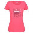 Koszulka damska Regatta Womens Breezed II różowy Tropicl Pink