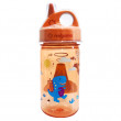 Butelka dla dziecka Nalgene Grip-n-Gulp 350 ml niebieski/pomarańczowy OrangeVolcano