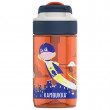 Butelka dla dziecka Kambukka Lagoon 400 ml pomarańczowy vzor - létající super chlapec 