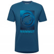 Koszulka męska Mammut Trovat T-Shirt Men Mammut niebieski Deep Ice
