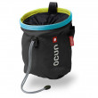 Worek na magnezję Ocún Push + pasek Ocún Chalk Bag Belt czarny/niebieski Black/Blue