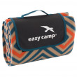 Koc piknikowy Easy Camp Picnic Rug niebieski/pomarańczowy