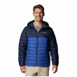 Kurtka męska Columbia Powder Lite™ II Hooded Jacket niebieski Mountain Blue, Collegiate Navy