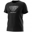 Koszulka męska Dynafit Graphic Co M S/S Tee czarny Black Out/Striped
