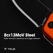 Składany nóż True Utility Mod. Keychain knife TU7060