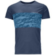 Męska koszulka Ortovox 120 Tec T-Shirt 2021 ciemnoniebieski NightBlue