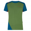 Koszulka męska La Sportiva Grip T-Shirt M zielony Kale/Space Blue
