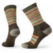 Skarpetki Smartwool Everyday Regarita Crew Socks zielony/szary Military Olive