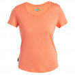 Damska koszulka Icebreaker Women Merino 125 Cool-Lite™ Sphere III SS Scoop Tee pomarańczowy