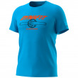 Koszulka męska Dynafit Graphic Co M S/S Tee niebieski/jasnoniebieski Frost/No Engine