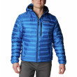 Kurtka zimowa męska Columbia Pebble Peak™ Down Hooded Jacket niebieski Bright Indigo