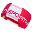 Opaska La Sportiva Diagonal Headband różowy/biały Cerise/White