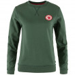 Sweter damski Fjällräven 1960 Logo Badge Sweater zielony Deep Patina