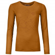 Koszulka damska Ortovox 185 Merino Tangram Ls W pomarańczowy sly fox