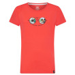 Koszulka damska La Sportiva View T-Shirt W czerwony Hibiscus