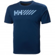 Koszulka męska Helly Hansen Lifa Tech Graphic Tshirt niebieski Ocean