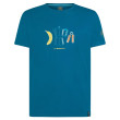 Koszulka męska La Sportiva Breakfast T-Shirt M niebieski Space Blue