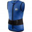 Kamizelka dziecięca z ochroną pleców Salomon Flexcell Light Vest Junior niebieski RaceBlue