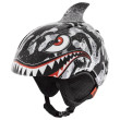 Kask narciarski dla dzieci Giro Launch Plus czarny Black/Grey Tiger Shark