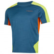 Koszulka męska La Sportiva Compass T-Shirt M niebieski/żółty Storm Blue/Lime Punch
