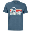 Koszulka męska Marmot Coastal Tee SS 2022 niebieski TrueNavyHeather