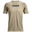 Koszulka męska Under Armour Multicolor Logo SS zarys Khaki Gray / / Black