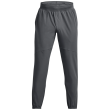 Męskie spodnie dresowe Under Armour Stretch Woven CW Jogger szary