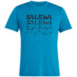 Koszulka męska Salewa Puez Hybrid 2 Dry M S/S Tee niebieski BlueDanubeMelange