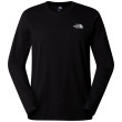 Koszulka męska The North Face M L/S Simple Dome Tee czarny TNF BLACK