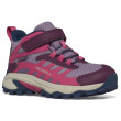 Buty dziecięce Merrell Moab Speed 2 Mid A/C Wtpf różowy/fioletowy berry