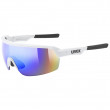 Okulary sportowe Uvex Sportstyle 227 biały White Mat / Mirror Blue