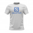 Koszulka męska Salomon Outlife Logo Ss Tee M biały White