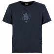 Koszulka męska E9 Ltr ciemnoniebieski Blue-Night-800
