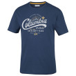 Koszulka męska Columbia Leathan Trail Tee niebieski CollegiateNavy