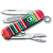 Składany nóż Victorinox Classic 58 mm zielony/czerwony MexicanZarape