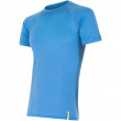 Męska koszulka Sensor Merino Wool Active kr.r. niebieski
