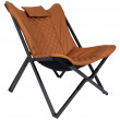 Krzesło Bo-Camp Relax Molfat brązowy Clay
