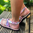 Sandały damskie Gumbies Slingback Mint & Pink