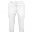 Damskie spodnie 3/4 Regatta Mayaan Capri biały White