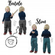 Spodnie dla maluchów bez izolacji Unuo Softshell