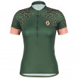 Damska koszulka kolarska Scott W's Endurance 20 SS zielony smoked green/crystal pink