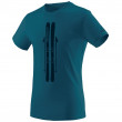 Koszulka męska Dynafit Graphic Co M S/S Tee niebieski/czarny Reef/Skis