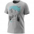 Koszulka męska Dynafit Artist Series Dri T-Shirt M zarys alloy/SKI TRACES UPHILL