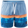 Męski strój kąpielowy Aquawave Palawan niebieski Blue/Orange/PalmPrint