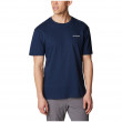 Koszulka męska Columbia North Cascades™ Short Sleeve Tee niebieski Collegiate Navy, CSC Retro Box Graphic