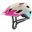 Kask rowerowy Uvex Access biały/różówy Sand Pink Aqua Mat