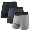 Bokserki Saxx Daytripper Boxer Brief Fly 3Pk niebieski/szary black/grey/navy